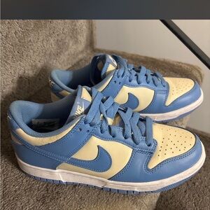 Nike Kids Shoes in Blue and Cream